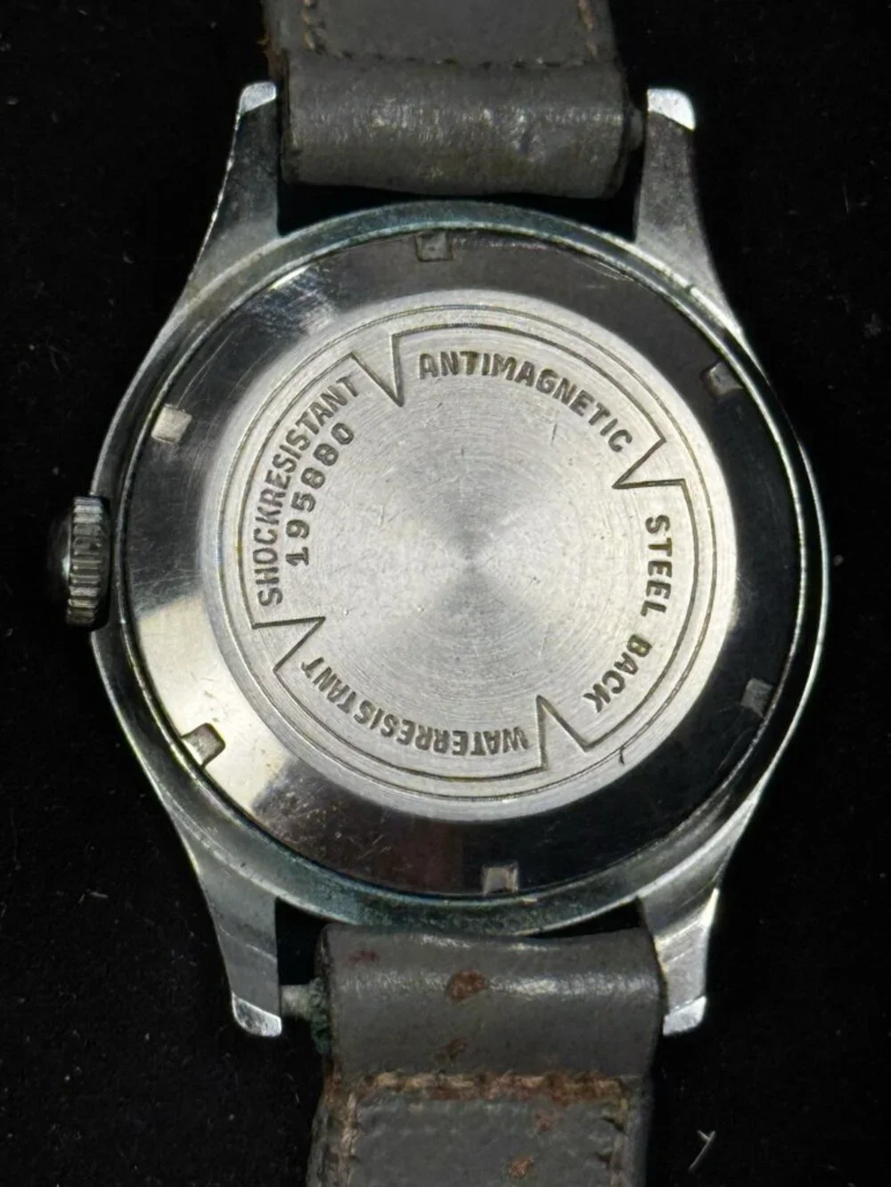 MEPA 17 Jewel Incabloc Swiss Manual Wind Mens Watch MOU Mechanical